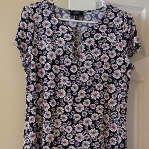 Daisy Print Dress